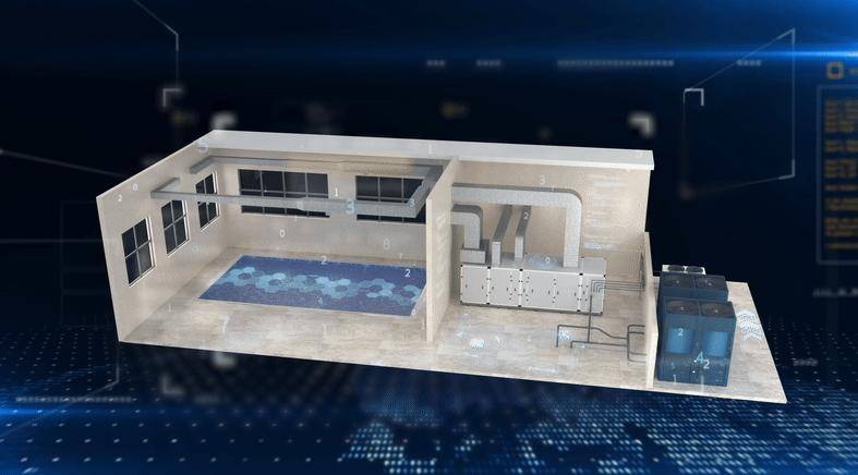 威浪仕泳池?zé)岜孟到y(tǒng)智能集成化，一個(gè)系統(tǒng)＞兩套設(shè)備！:泳池設(shè)備
